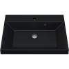 Раковина Uperwood Classic Quartz 291030002 60 см, уголь, черная матовая