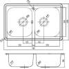 Мойка кухонная Iddis Strit STR78P2i77 фото 2