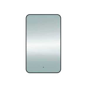 Зеркало Teymi Solli Black Soft Line T20234S с подсветкой, сенсор на взмах, 60x100