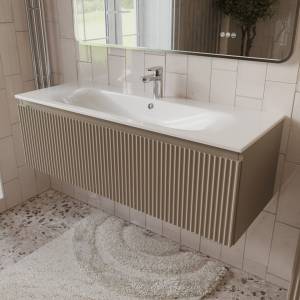 Тумба с раковиной Terminus Sicilia SIC101201200501O капучино, 120x38