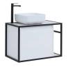Тумба под раковину Aquanet Nova Lite Loft 75 L 261650 белый фото 8