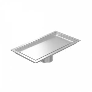 Душевой трап Watersense Alina W00436 нержавеющая сталь, 10x20