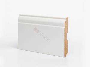 Плинтус Deartio L-XL U 104-120 Белый 2050x120x16