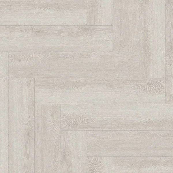SPC Ламинат FLoorFactor Herringbone 5/34 4V HB.02 White Smoke Oak 675x135