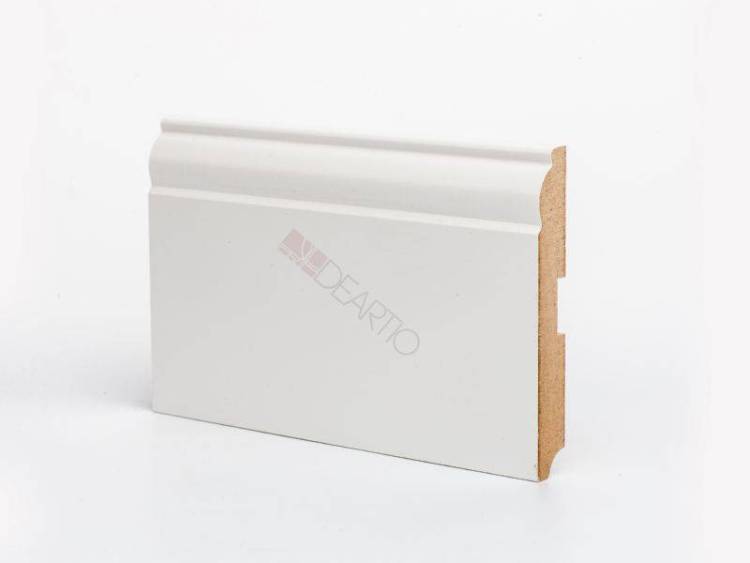 Плинтус Deartio L-XL U 104-120 Белый 2050x120x16