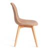 Стул Tetchair Cindy Soft (mod. C1021F1-1) 21234 Бежевый LY1701-4/натуральный 55x48x83 фото 2