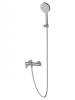 Смеситель для ванны с душем Wonzon & Woghand Stick WW-88639017-BN брашированный никель