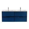 Тумба под раковину Cezares DUET-N-1200-4C-SO-2-SPF-P Sapfiro, 120x45.7x50