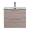 Тумба под раковину BelBagno MARINO-CER-MINI-500-2C-SO-RG-P подвесная, Rovere Grigio, 49.6x39