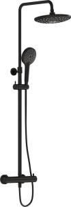 Душевая стойка VitrA AquaHeat A4720536EXP матовая черная