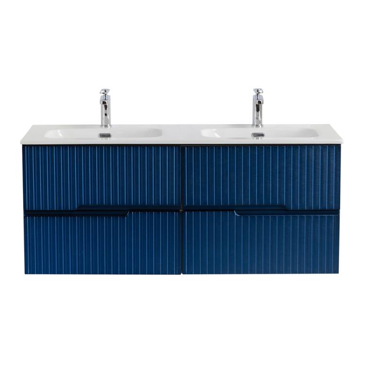 Тумба под раковину Cezares DUET-N-1200-4C-SO-2-SPF-P Sapfiro, 120x45.7x50