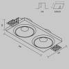 Встраиваемый светильник Technical Downlight DL124-GU10-02-TRS-W фото 10