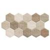 Керамогранит Realonda Ceramica Stonehenge Hex Earth 26.5x51