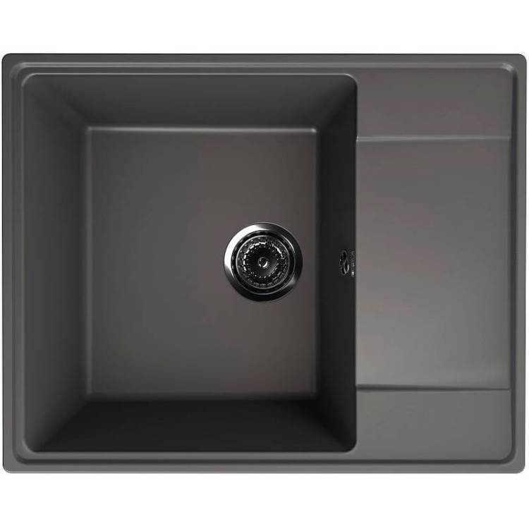 Мойка кухонная Ulgran Quartz Prima 605-09 асфальт