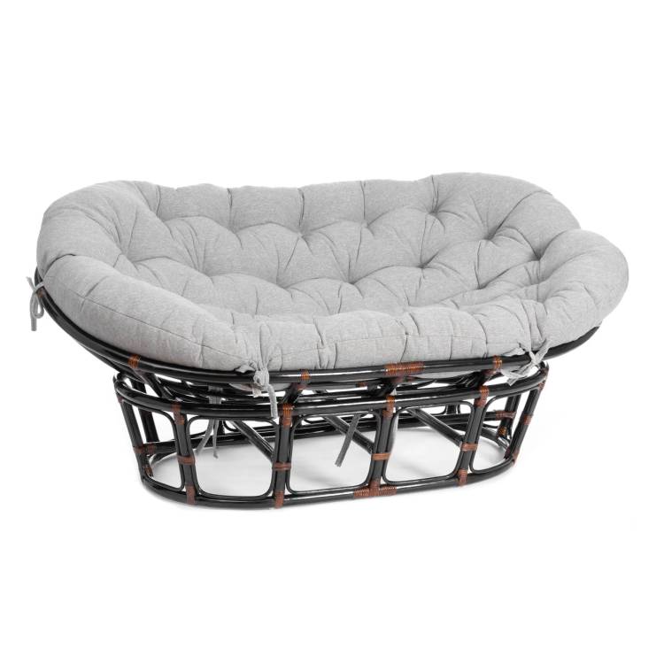 Диван Tetchair Mamasan 23/02 W 25284 Antique brown, ткань, серо-бежевая 3м 16/2
