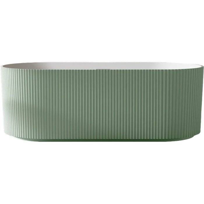 Ванна из искусственного камня Abber Stein AS9601MCG 170x75 зеленая матовая