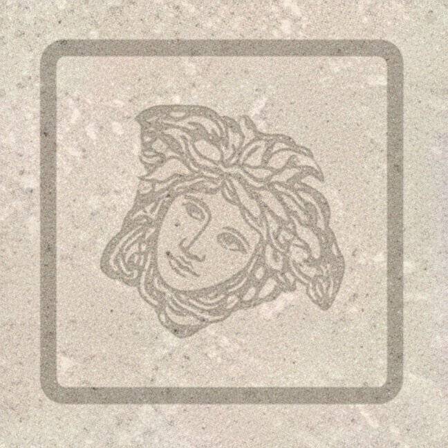 Вставка Versace Emote G0262581 Tozzetto Crema Marfil 4x4