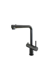 Смеситель для кухни Grandex aqua Integra-SP 9020493 антрацит