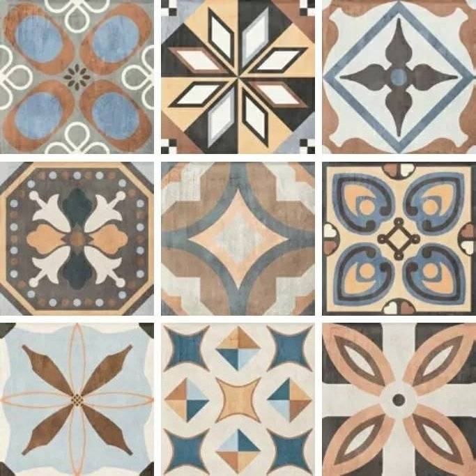 Керамогранит Sant Agostino Patchwork Colors PCOMX Mix 20x20