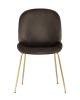 Набор из 2 стульев Stool Group Beetle 8329 VELVET BROWN X2 коричневый фото 3