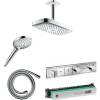 Душевой комплект Hansgrohe Raindance Select E 300 (2 jet) 27384000 + 26530000 + 28272000 + 15355000