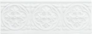 Бордюр Adex Studio ADST4001 Relieve Palm Beach Snow cap 7.5x19.8