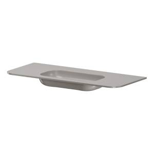 Раковина Armadi Art Voi 786-120-SF-SG без отв. Stone Finish Stone Grey, 120см