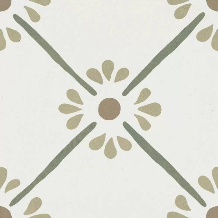 Керамогранит Harmony Provenza Green Flower 22.3x22.3
