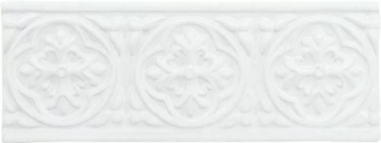 Бордюр Adex Studio ADST4001 Relieve Palm Beach Snow cap 7.5x19.8