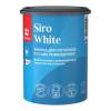 Краска для потолка антибликовая Tikkurila Siro White глубокоматовая 0.9 л