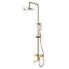 Душевая стойка ESKO Sochi ST260SCGold золотая, со смесителем