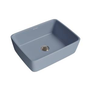 Раковина Grossman Color GR-3016BSM-21 480x370x130 голубая матовая