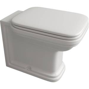 Унитаз приставной Kerasan Waldorf 411801 хром