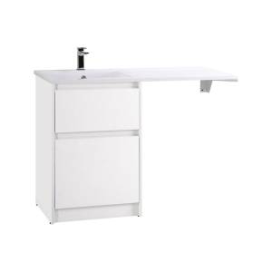 Тумба с раковиной BelBagno Kraft-LVD 60 bianco opaco