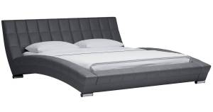 Кровать Нижегородмебель Оливия марика 485 серый 180x200