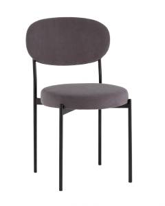 Стул Stool Group Бриф DD AV 477-C89-K477NEW-9005 темно-серый, велюр