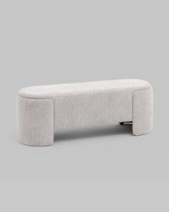 Банкетка Stool Group Taks LV-102-S900 букле светло-серый