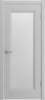 Межкомнатная дверь Шейл Дорс Шелли-1 полотно Светло-серое, стекло сатинат 900x2000