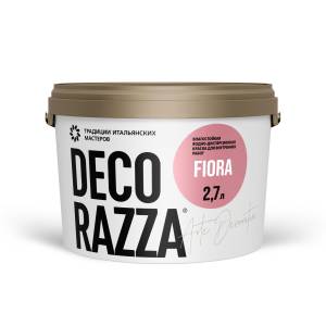 Краска интерьерная Decorazza Fiora база A FR10-61 серая 2.7 л