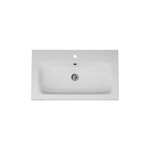 Раковина встраиваемая AM.PM Spirit V2.0 M70AWCC0802WG керамическая, 80 см, встроенная, белый глянец