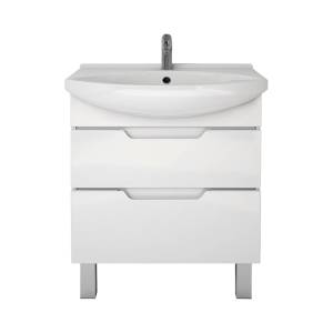 Тумба с раковиной Dreja Laguna Plus 75 белая