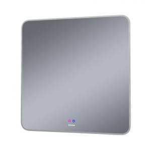 Зеркало Grossman Elegans-норма 178080 белый 80x80 см, LED подсветка, подогрев
