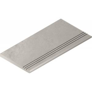 Ступень Italon Миллениум X2 620040000111 Сильвер Закругленная Правая Грип 30x60