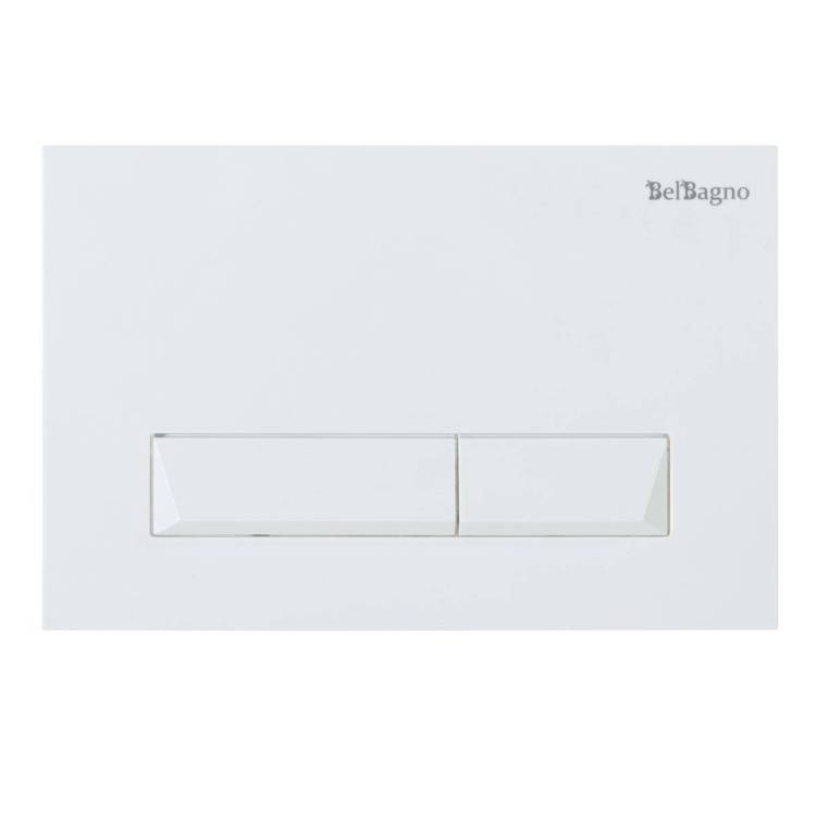 Кнопка смыва BelBagno Marmi BB009-MR-BIANCO белый
