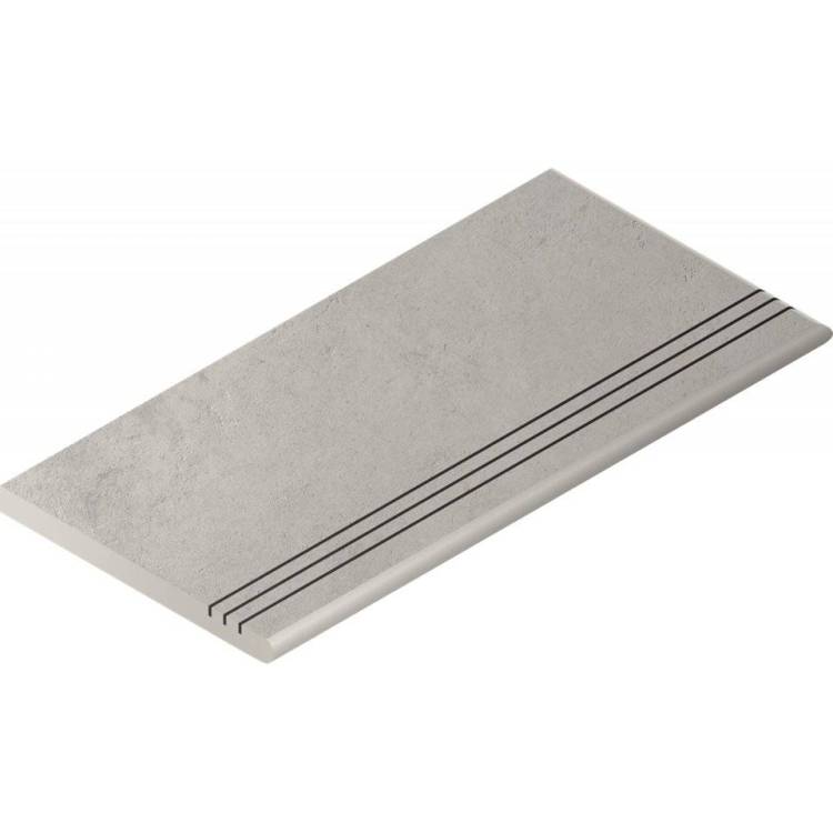 Ступень Italon Миллениум X2 620040000111 Сильвер Закругленная Правая Грип 30x60