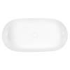 Раковина BOND Oval S51-800 накладная, овальная, 80x40x13.5 см, белая глянцевая фото 3