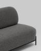 Диван Stool Group Стоун vd-dv-stone-tr-dg темно-серый, букле фото 9