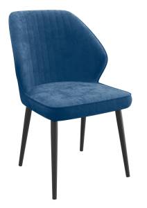 Стул Дик DikLine 222PRO 00-00071132 B8 BLUE, ножки черные