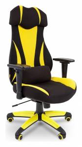 Кресло игровое Chairman Chairman Game 14 00-07022221, 7022221 Черный/Желтый