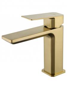 Смеситель для раковины Wonzon & Woghand WW-88139011-BG брашированное золото